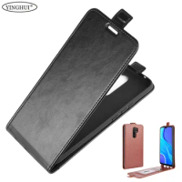 For Xiaomi Redmi 9 Cover Phone Cases Flip Vertical Leather For Redmi K40 K40S K50 K60 Pro 9A 9C 9T Gaming Soft Back Card Slot