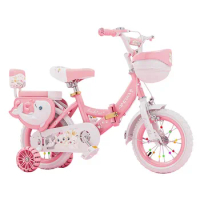Детский велосипед New Children's Bicycle Baby 12-Inch 14-Inch 16-Inch 18-Inch Stroller Foldable Kid's Bike