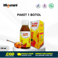 Fluba Anaba 130ml Sirup Madu Herbal Batuk Berdahak Pilek Demam Halal & BPOM Untuk Anak & Dewasa - Pa