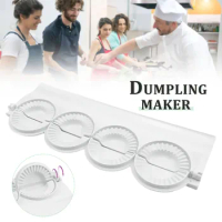 4pcs/Set DIY Dumpling Maker Press Dough Ravioli Dumpling Mold Pastry Tools Accessories Home Dumpling Machine For Kitchen Gadget