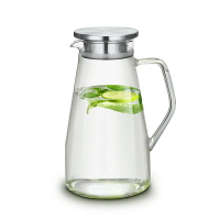 冷水水杯套裝高硼硅玻璃壺冷泡壺家用大容量透明夏季耐熱玻璃水壺