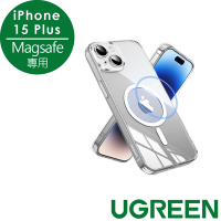 綠聯 iPhone 15 超強磁吸透明防摔手機殼 Magsafe專用