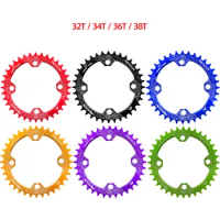 Hot Sale Bicycle Chainring 104 BCD 32T 34T 36T 38T Narrow Wide Chain Ring Round Road Bicycle Chainwheel Sprocket Bolts Crown