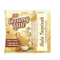 Torabika Creamy Latte 10 Sachet/1Renceng Kopi Instan - Minuman, Air, Ice, Susu