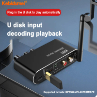 Suitable forKebidumei Wireless Audio Converter Model D to A Wireless HiFi Stereo Bluetooth 5.1 with 