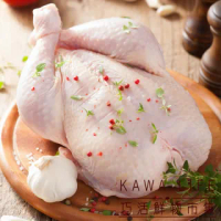 【KAWA巧活 任選1688】黑鑽雞 全雞(1.8kg±100g/包)