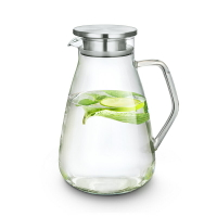 涼水壺玻璃家用耐高溫冷水壺套裝大容量涼白開水壺果汁泡茶涼水杯