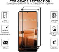 Tempered Glass Full Cover For Asus Zenfone 9 10 11 Ultra Anti Gores Kaca