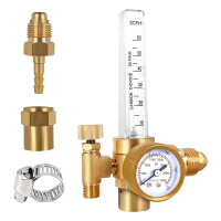 เครื่องวัดการไหลของก๊าซ, Argon / CO2, เกจควบคุมแก๊ส Mig Tig, การเชื่อม, การเชื่อมต่อทางเข้า Weld, CG