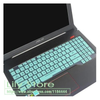 15.6 laptop keyboard cover protector skin For Asus TUF Gaming FX504 FX504GE FX504GD FX504GM FX504G FX503 FX503VD 15 inch