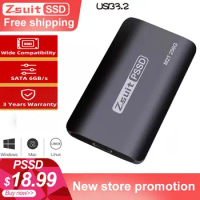 External SSD 128GB Portable Solid State Drive HDD 1TB SSD Hard Disk Mobile SSD Type-C USB 3.2 Compatible For PC Laptop Desktop