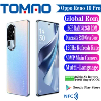 New Global ROM OPPo Reno 10 Pro 5G SmartPhone 6.74" 4600mAh 100W Super VOOC Octa Core Dimensity 8200 50MP Rear three Camera NFC