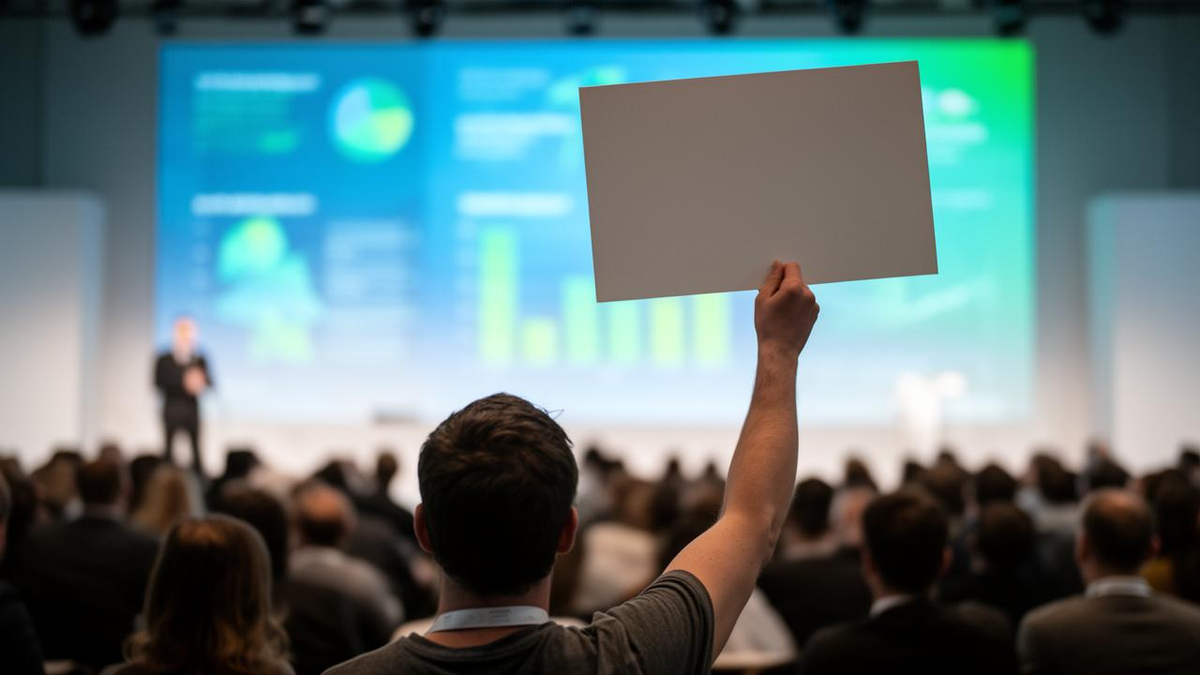 Cover art for Nvidia Keynote Interrupted by Protester