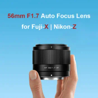 VILTROX 56mm F1.7 Lens for Fuji X Nikon Z Mount Camera Lens Auto Focus Portrait APS-C for Fujifilm XT4 XS10 XT30 XS20 Z6 Z7 Z30