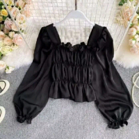 Mita Blouse Sabrina Big Size Lengan Panjang