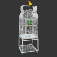 生產供應 便攜式寵物籠 寵物展示籠 鳥籠 鐵絲鳥籠 鸚鵡籠(701)