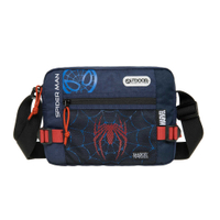 【OUTDOOR】漫威英雄MARVEL-蜘蛛人側背包-深藍色 ODDY22I03NY