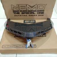 DUCKTAIL NEW NMAX 2020 CARBON NEMO SIRIP LAMPU BELAKANG NEW NMAX NEMO