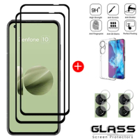 For Asus Zenfone 10 Glass Asus Zenfone 10 Tempered Glass Full Glue Cover Screen Protector For Asus Zenfone 9 Camera Film