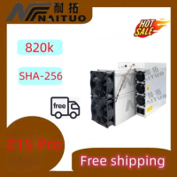 New antminer Zcash Miner Z15 Pro 820KSol 2780W 3.31J/KSol ZEC ZEN Equihash Air-cooling Miner