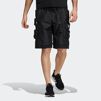 Adidas St Pocket Wvsh [HE7436] 男 短褲 運動 休閒 防風 多口袋 愛迪達 黑