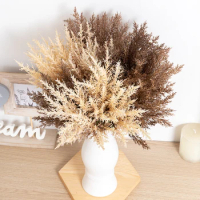Artificial Plants Plastic Wheat Grass Home Vase Flower Arrangement Decor DIY Scrapbooking Christmas Decoration Accessories