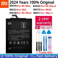 BM49 BM50 BM51 BM3B BM22 BM35 Battery For Xiaomi Mi 5 M5 4C Max Mix 2 2S Max Max 2 3 Mix2 Replacement Bateria Phone Batteries