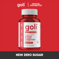 Goli Zero Sugar Apple Cider Vinegar Gummies with Added Probiotics