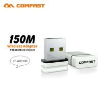 Mini 150Mbps usb wifi adapter wi fi dongle CF-WU810N usb wireless adapter RTL 8188EUS chipset 802.11 n/g/b adaptador wifi usb