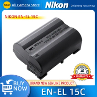 Nikon EN-EL15c Rechargeable Lithium-Ion Battery for Nikon z5 Z6 II z7 Z f d750 d850 z8 d7500 cameras