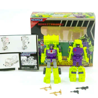 New Transformation Toys NewAge Devastator NA H31 Crocell &amp; H32 Marbas Hephaestus Set of 2 NA Action Figure toy in stock