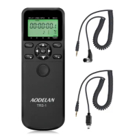 AODELAN MC-DC2 Intervalometer Timer Remote Control for Nikon Z6II Z7II Z7 Z6 Z5 D750 D780 P1000 D7500 D7200 D5600 D5500 D5300
