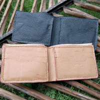 Dompet pria kulit asli Handmade