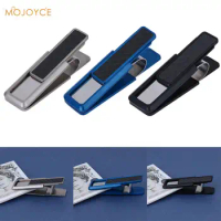 High quality Stainless Steel Alloy Mens Money Clip Wallet Women Slim Metal Money Holder Couple Safe ID Card Clip Clamp for Money