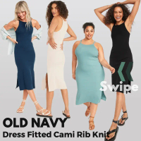 Old Navy - Dress Fitted Cami Rib Knit