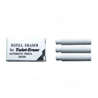 【Pentel 飛龍】旋轉塑膠擦替芯 3支入 /包 XE10-W