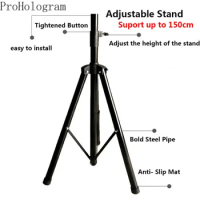 3D Projector Fan Stand Tripod Portable Advertising Fan Tripod Stand for 3d Hologram Fan Projector Adjustable Bracket Stand