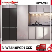 HITACHI KULKAS RWB640PGD1 GCK SERI STANDART