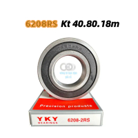 vòng bi YKY, Koyo 6208-2RS kícḣ thước 40x80x18m