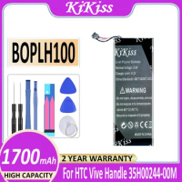 KiKiss Battery BOPLH100 1700mAh For HTC Vive Handle Controller VR SS 35H00244-00M Bateria