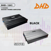 Power Amplifier 4 Channel DHD 1041 Black and Silver