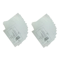24PCS Paper Shredder Lubricant Sheets Shredder Lubricating Oil Portable Paper Type Lubricating Oil For