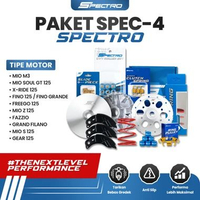 Spectro Paket Spec 4 Mio M3 X-Ride Fino 125 Upgrade CVT Per Sentri 1500RPM Kampas Ganda Pulley 2PH 1