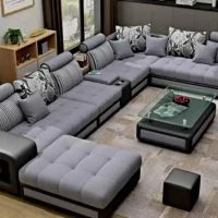 sofa beranak jumbo leter U beranak jumbo