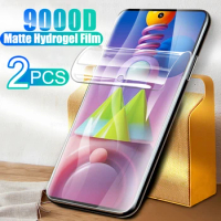 2Pcs Cover Protective Matte Hydrogel Film For Samsung Galaxy M51 M31s M31 M21s M21 M12 Soft Screen Protector Not Tempered Glass