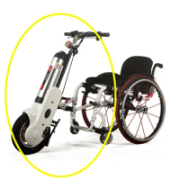 Lantsun R00Q1 Disabled wheelchair trailer wheelchair front end wheelchair front drive traction