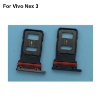 For Vivo Nex 3 New Tested Good Sim Card Holder Tray Card Slot For Vivo Nex3 Sim Card Holder Replacement Parts