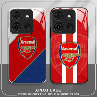 ForInfinix Smart 7HD Premier League Arsenal Football Club Tempered glass phone case