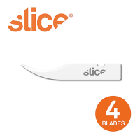【Slice】陶瓷筆刀替刃-尖形拆線刀 4入組(10537)
