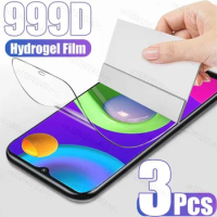 3Pcs Hydrogel Film For Samsung Galaxy M11 M12 M21 Screen Protector for Samsung M31 M31s M51 Protective Phone Film